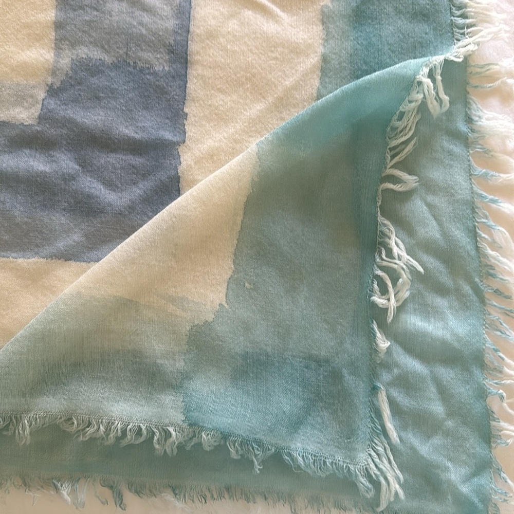 NWT Eileen Fisher light wool scarf